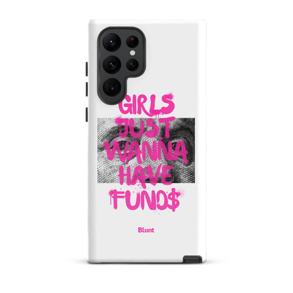 Fund$ White Samsung Case - Blunt Cases