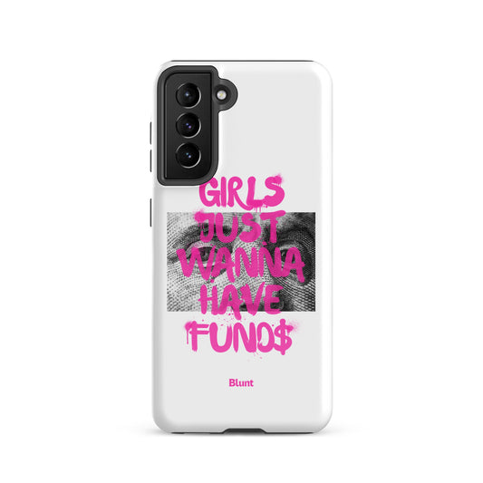 Fund$ White Samsung Case - Blunt Cases