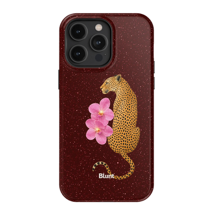 Burgundy Cleo iPhone Case