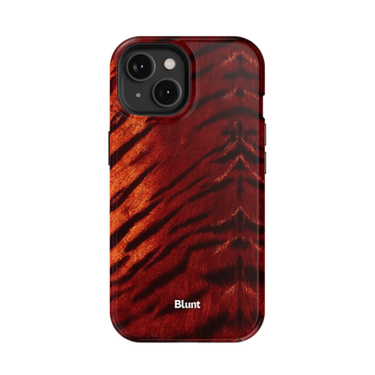 Amber Flame iPhone Case