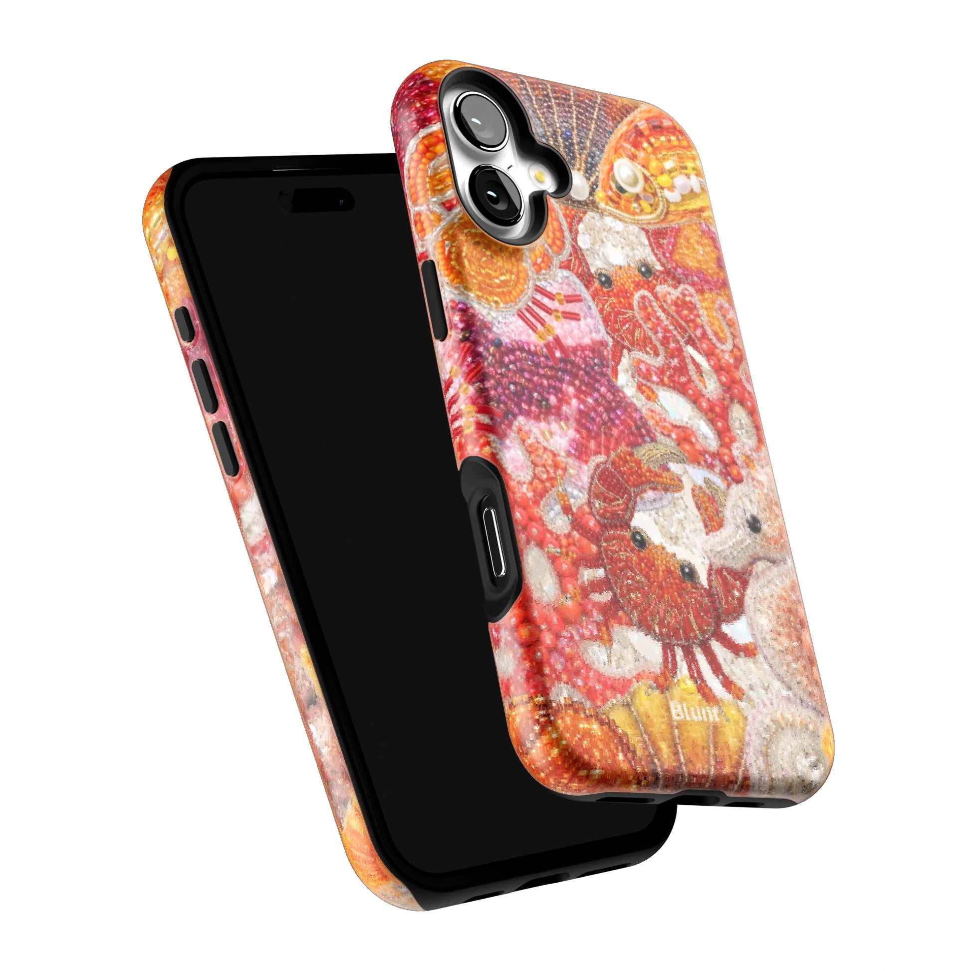 Coral-Luxe-iphone-case-iPhone 16 Plus-5