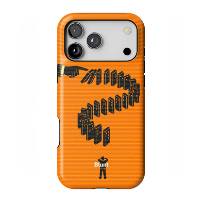 Domino Run iPhone Case