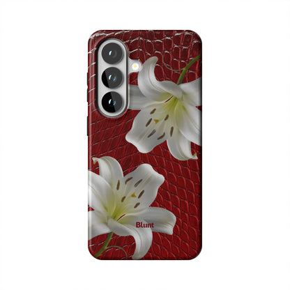 Crimson-Lily-samsung-case-Galaxy S26-1