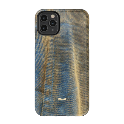 Worn Denim iPhone Case