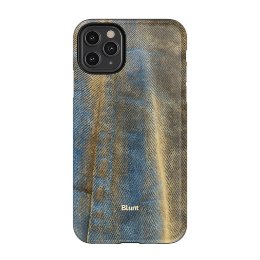 Worn Denim iPhone Case