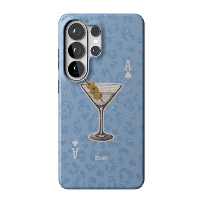 Blue-Dirty-Martini-samsung-case-Galaxy S26 Ultra-1
