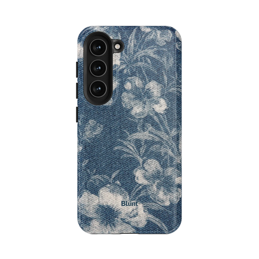 Denim Bloom Samsung Case