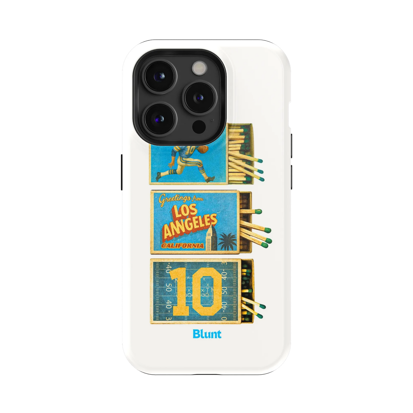 LA Coast Football iPhone Case