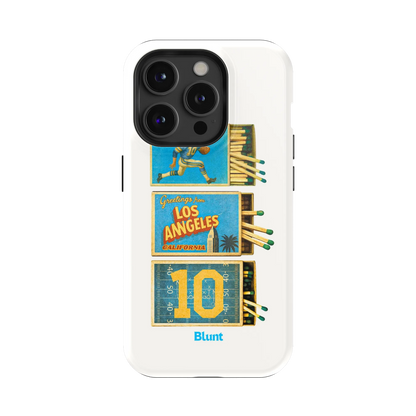 LA Coast Football iPhone Case