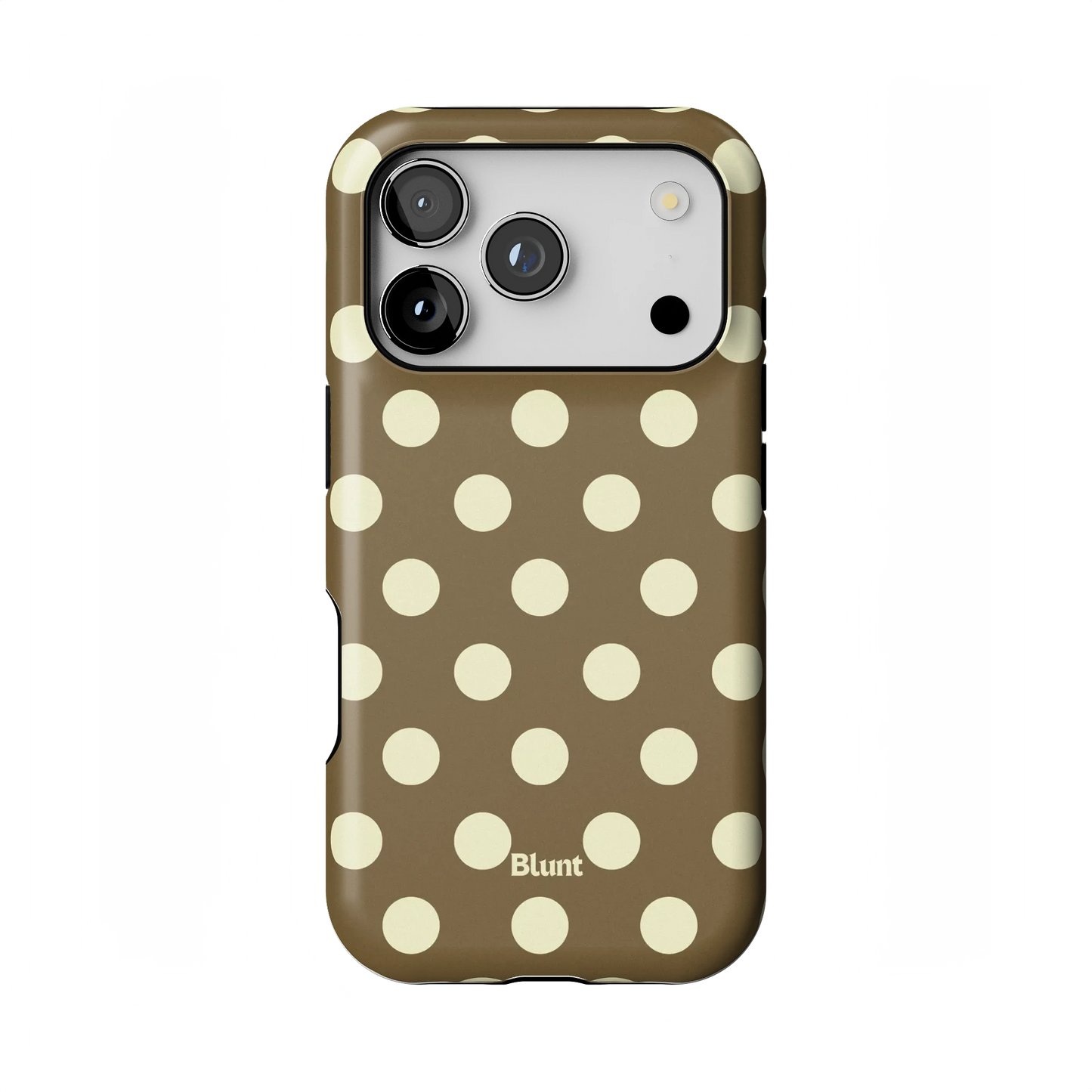 Toffee Cream Dot iPhone Case