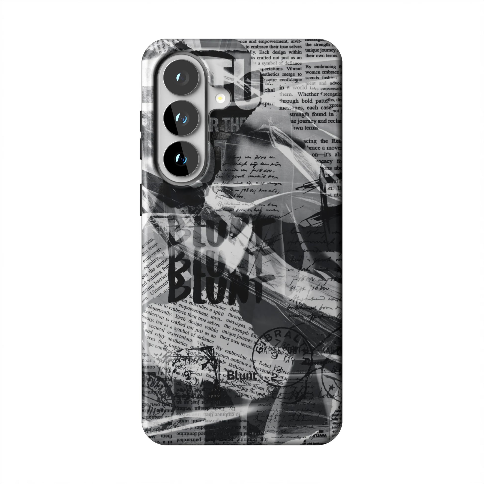 Black-Love-Letter-samsung-case-Galaxy S26 Plus-1