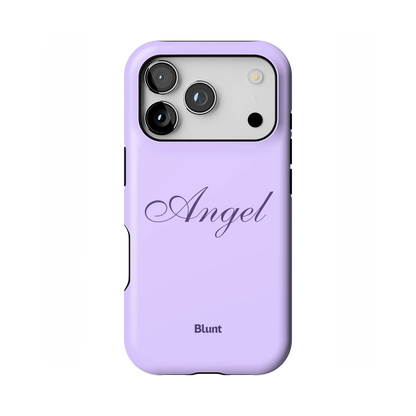 Purple Angel iPhone Case