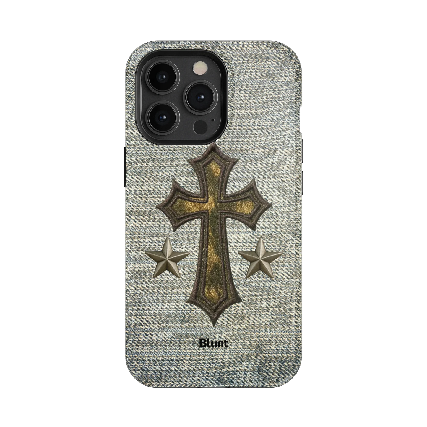 Denim Faith iPhone Case
