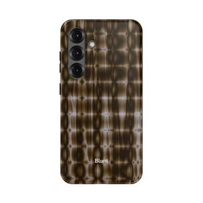 Brown Ripple Samsung Case