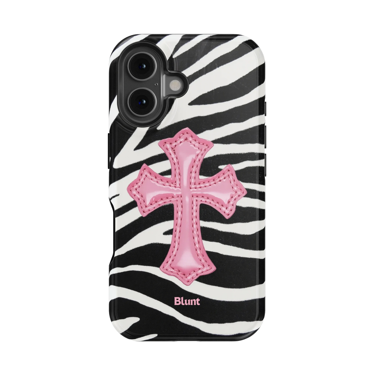 Zebra Halo iPhone Case