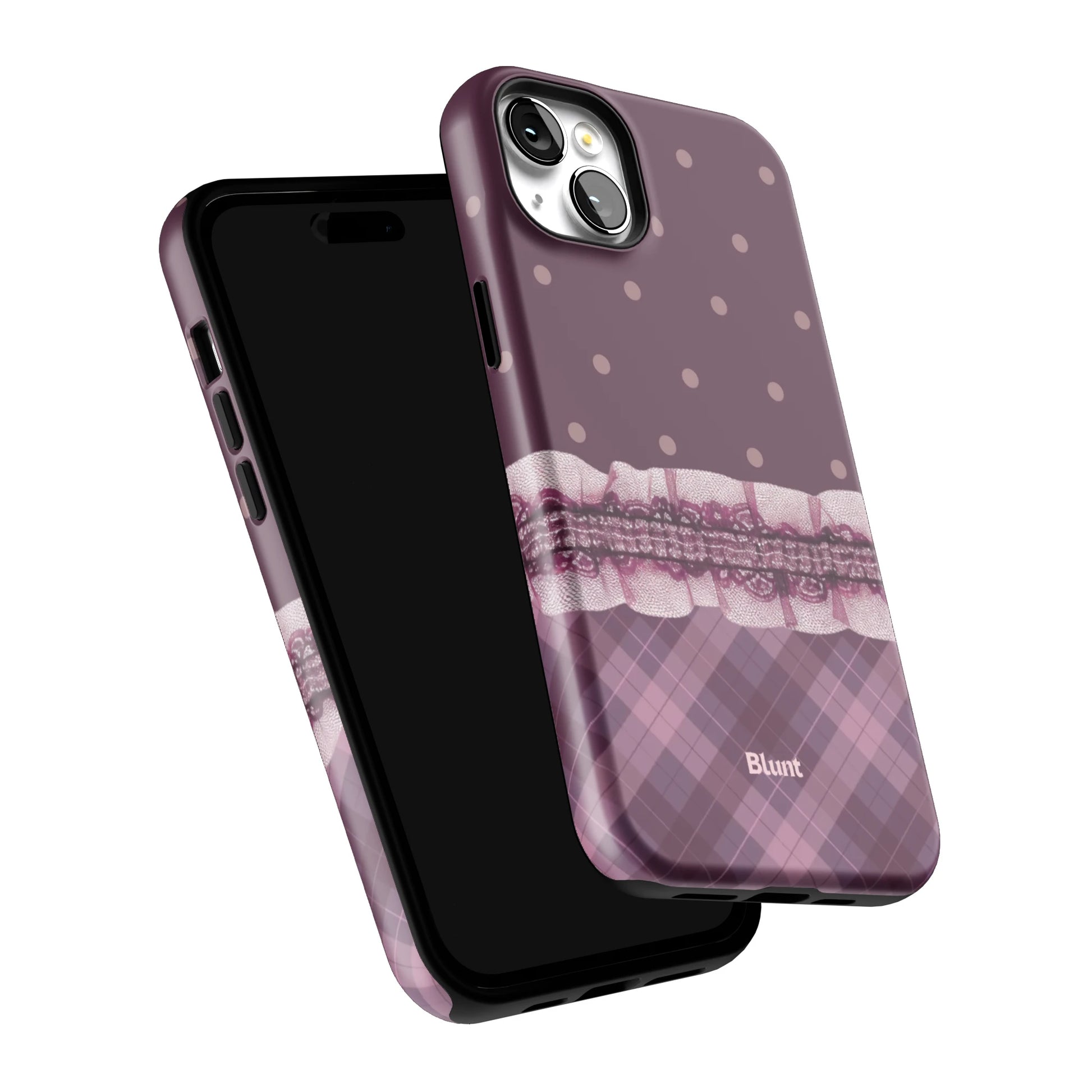 Lilac-Lattice-iphone-case-iPhone 14 Plus-5