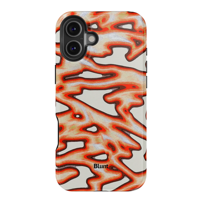 Molten Grid iPhone Case