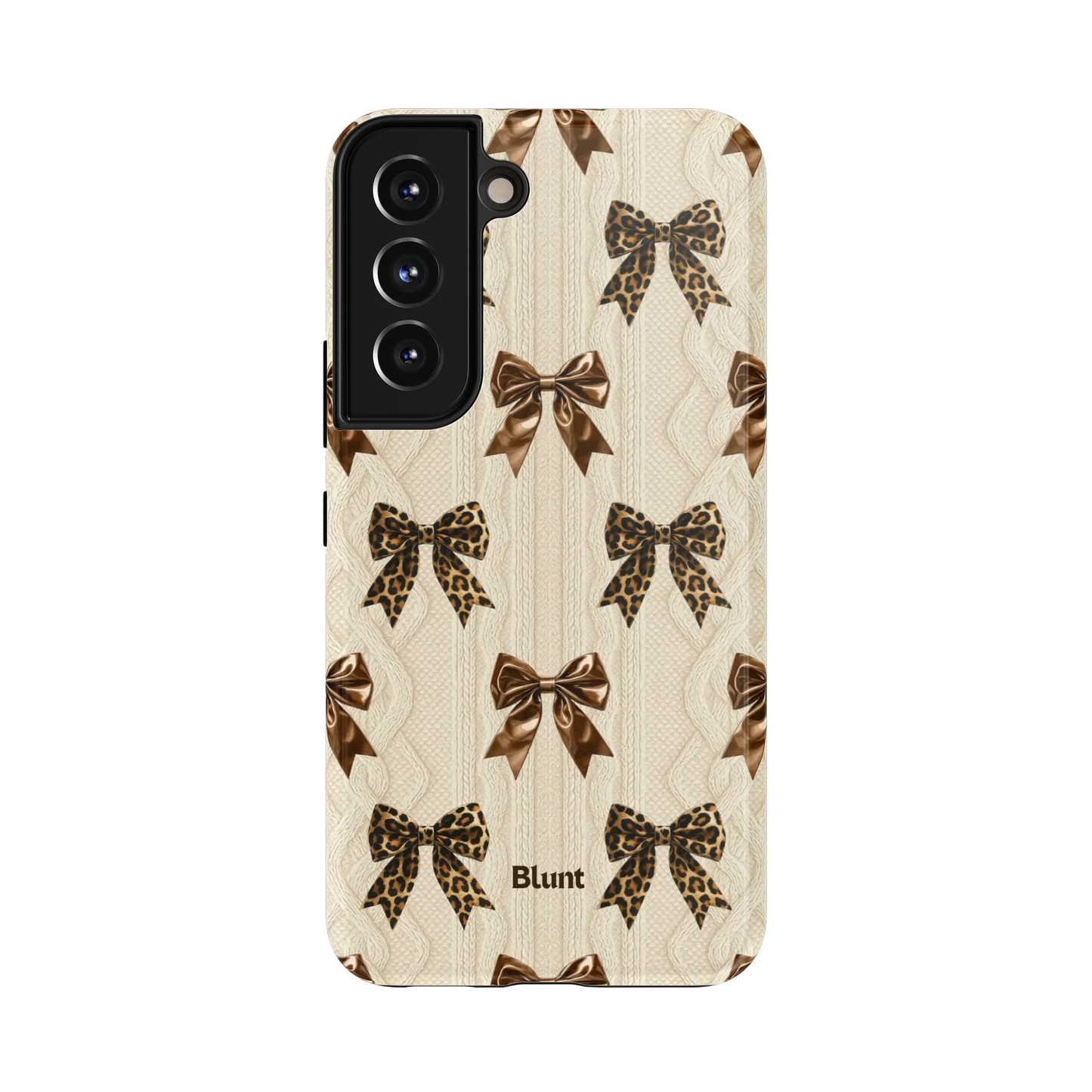 Cheetah Knit Samsung Case