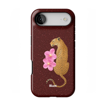 Burgundy Cleo iPhone Case