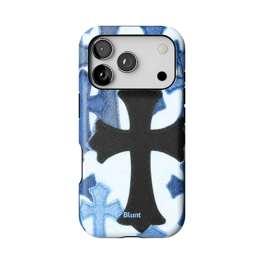 Denim Cross iPhone Case