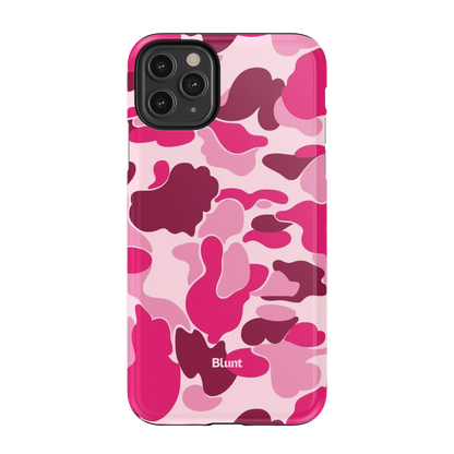 Pink Camo iPhone Case