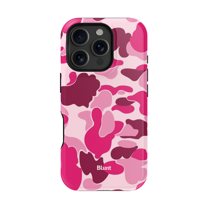 Pink Camo iPhone Case
