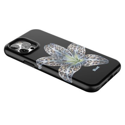 Blue-Leopard-Bloom-iphone-case-iPhone 12 Pro Max-2