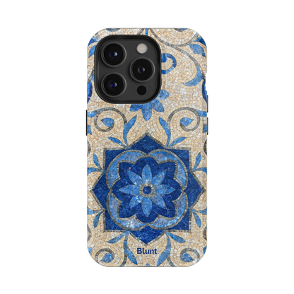 Blue Bloom iPhone Case