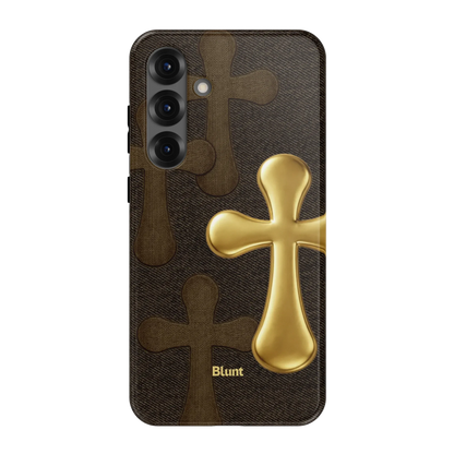 Gold-Patch-samsung-case-S25 Plus-1