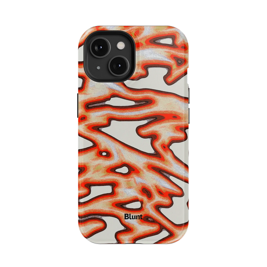 Molten Grid iPhone Case
