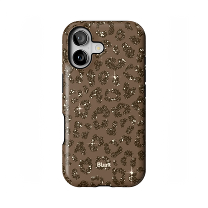 Brown Cheetah Print iPhone Case