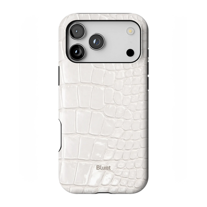 White Plush iPhone Case