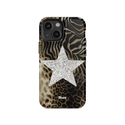 Zebra Star iPhone Case