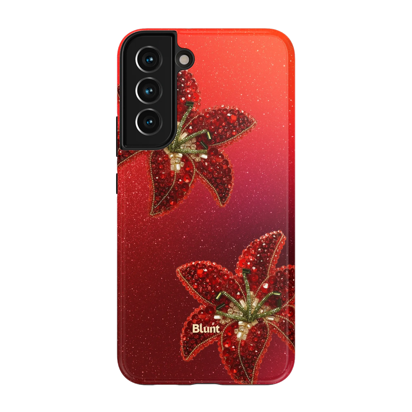 Scarlet Petals Samsung Case