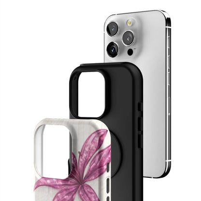 Purple-Floral-Luster-iphone-case-iPhone 16 Pro-3