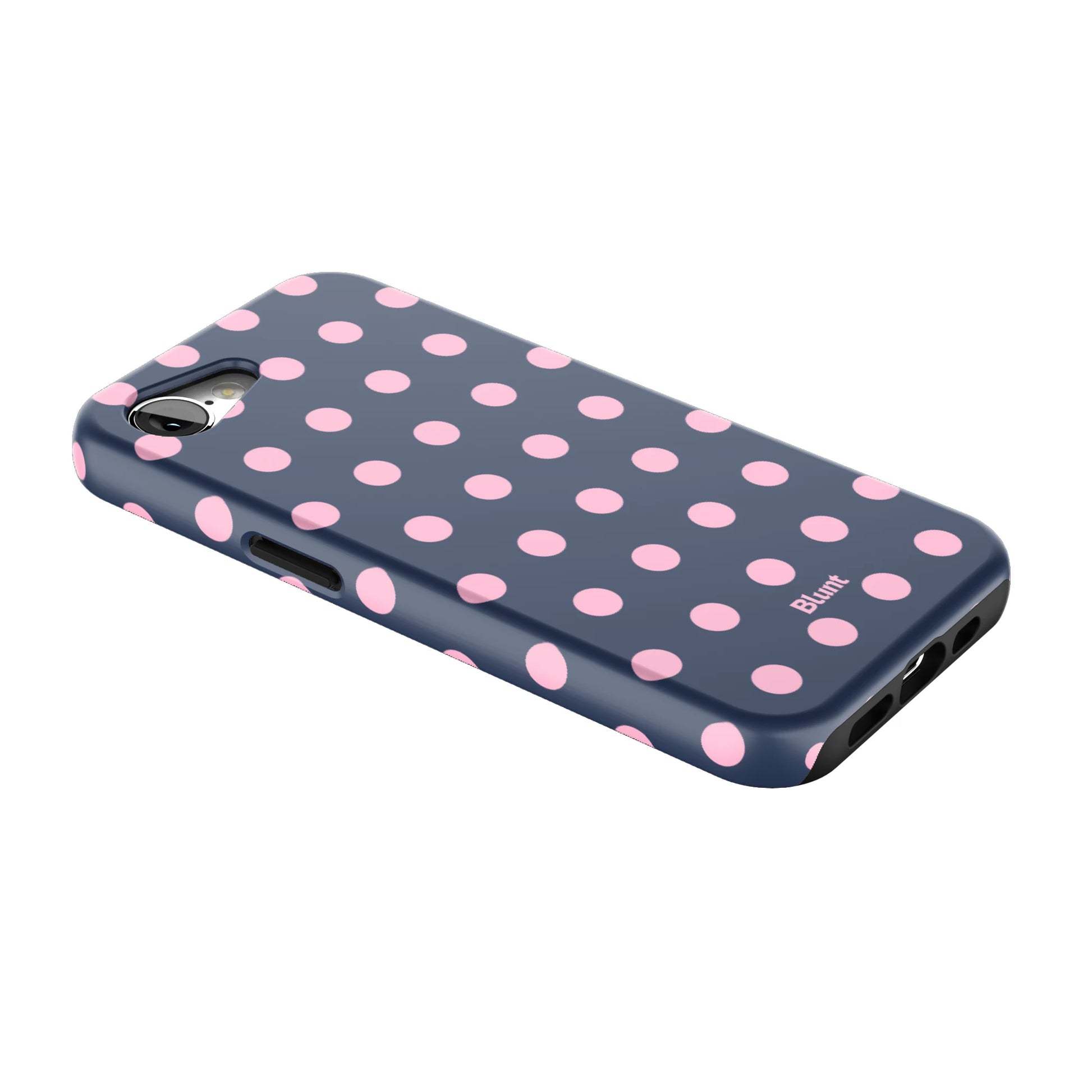 Navy-Polka-iphone-case-iPhone 17 E-2