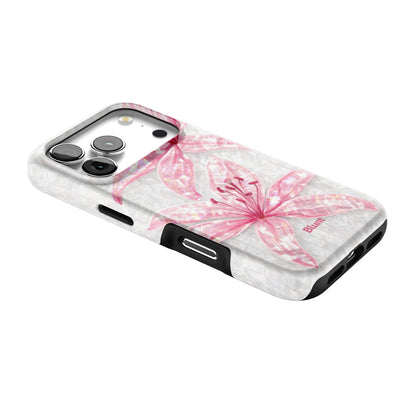 Pink-Floral-Luster-iphone-case-iPhone 17 Pro-2