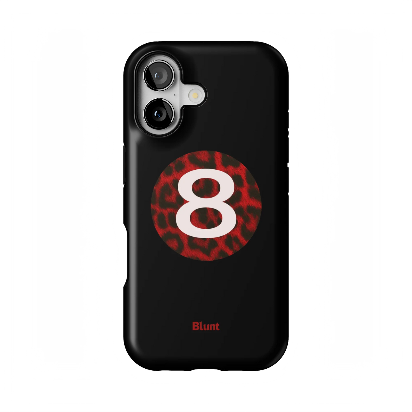 Red Cheetah Magic 8 iPhone Case