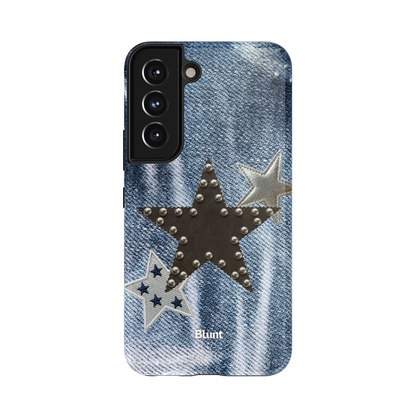 Denim Starstud Samsung Case