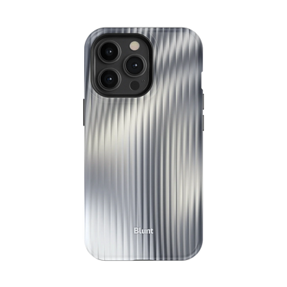Silver Pulse iPhone Case