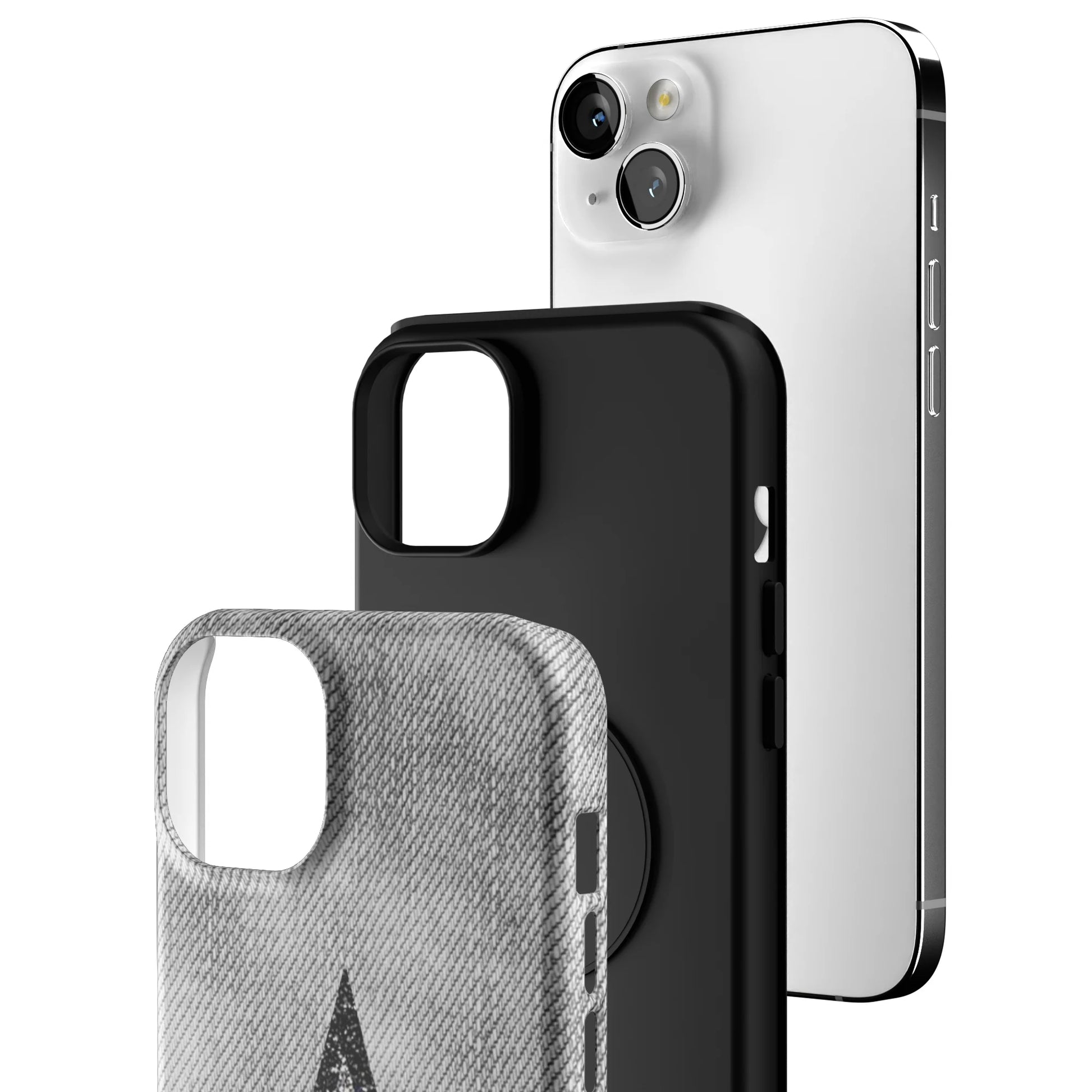 Silver-Starwash-iphone-case-iPhone 14 Plus-3
