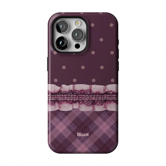 Lilac-Lattice-iphone-case-iPhone 15 Pro Max-1
