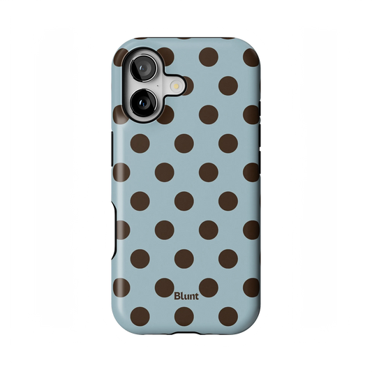 Seafoam Dot iPhone Case