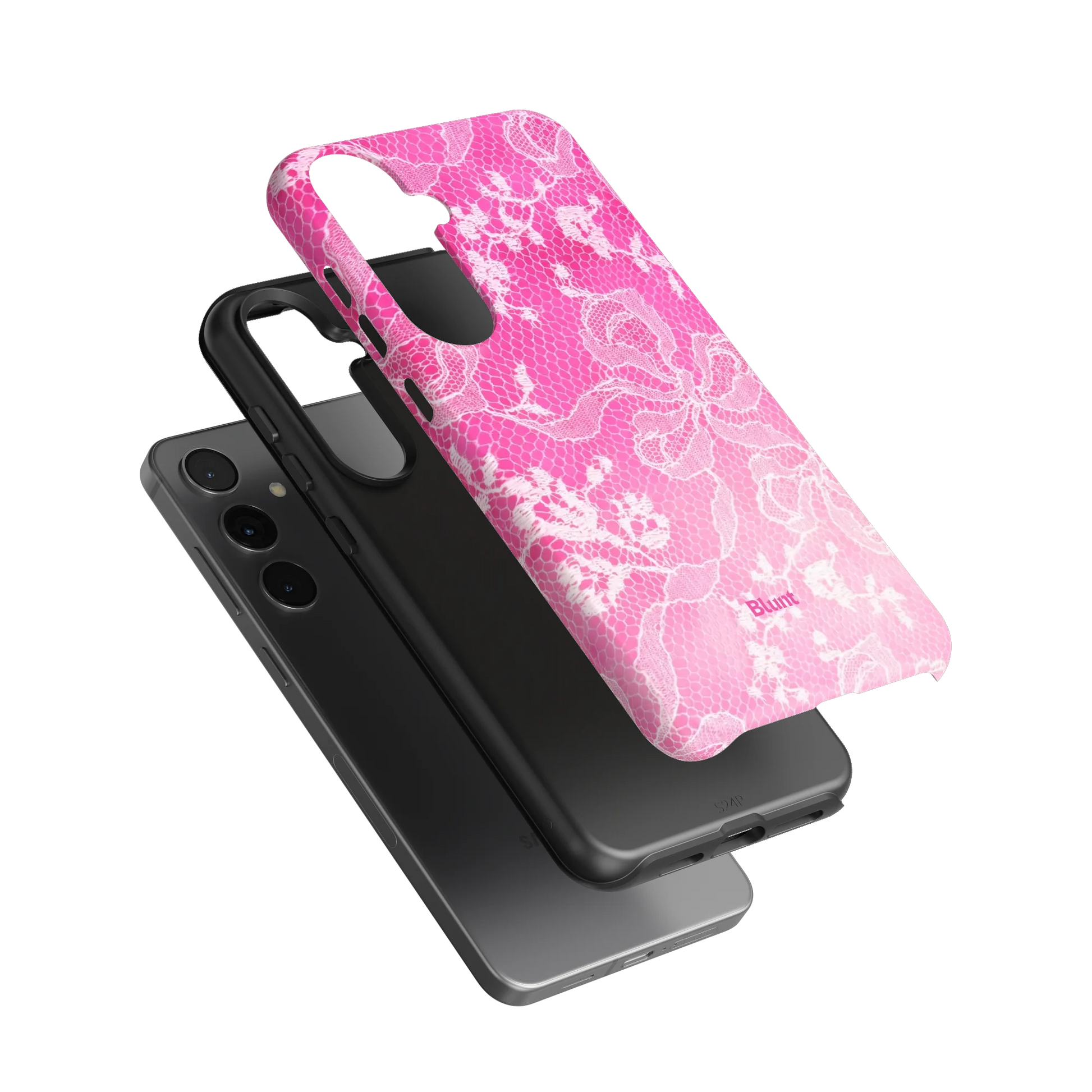Pink-Lacewave-samsung-case-Galaxy S24 Plus-3