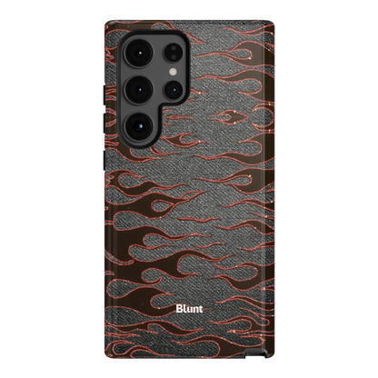 Steel Flame Samsung Case