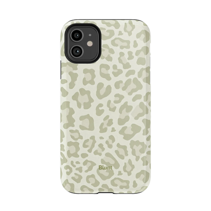 Sage Leopard iPhone Case