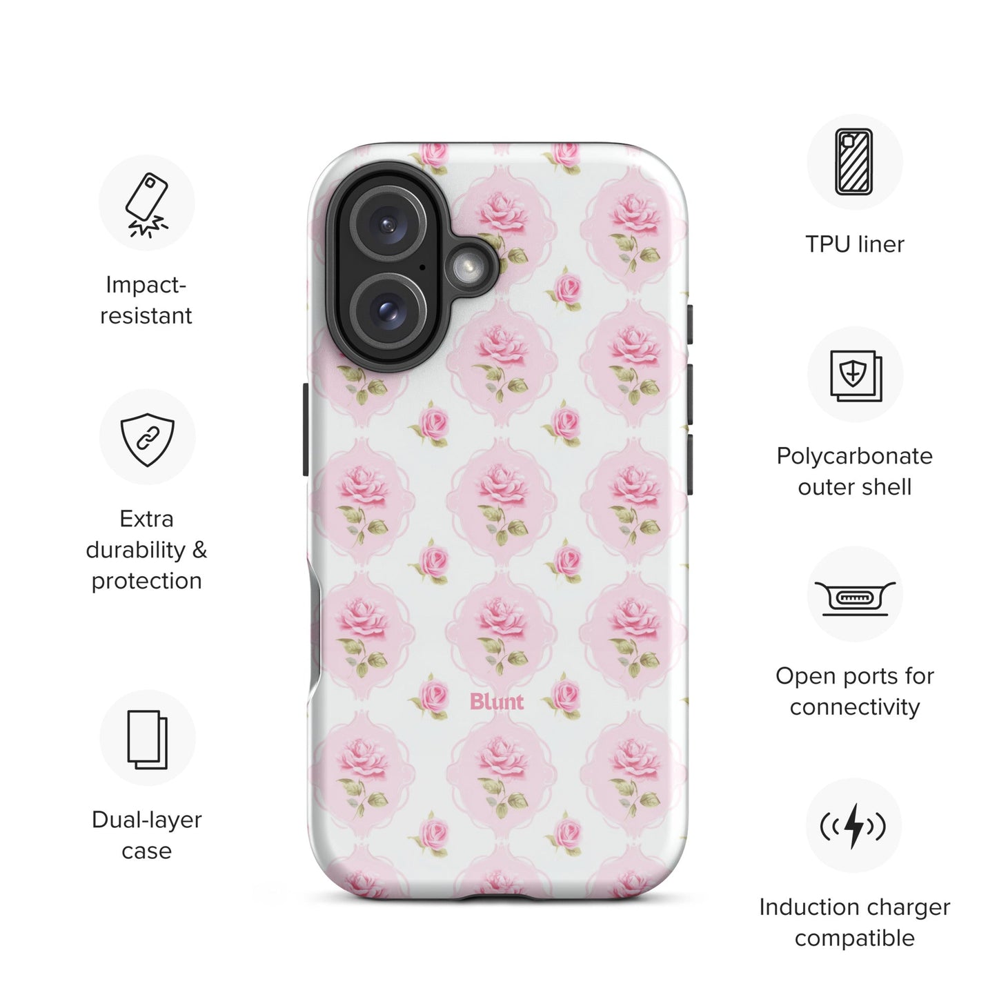 Garden Rose iPhone Case - Blunt Cases