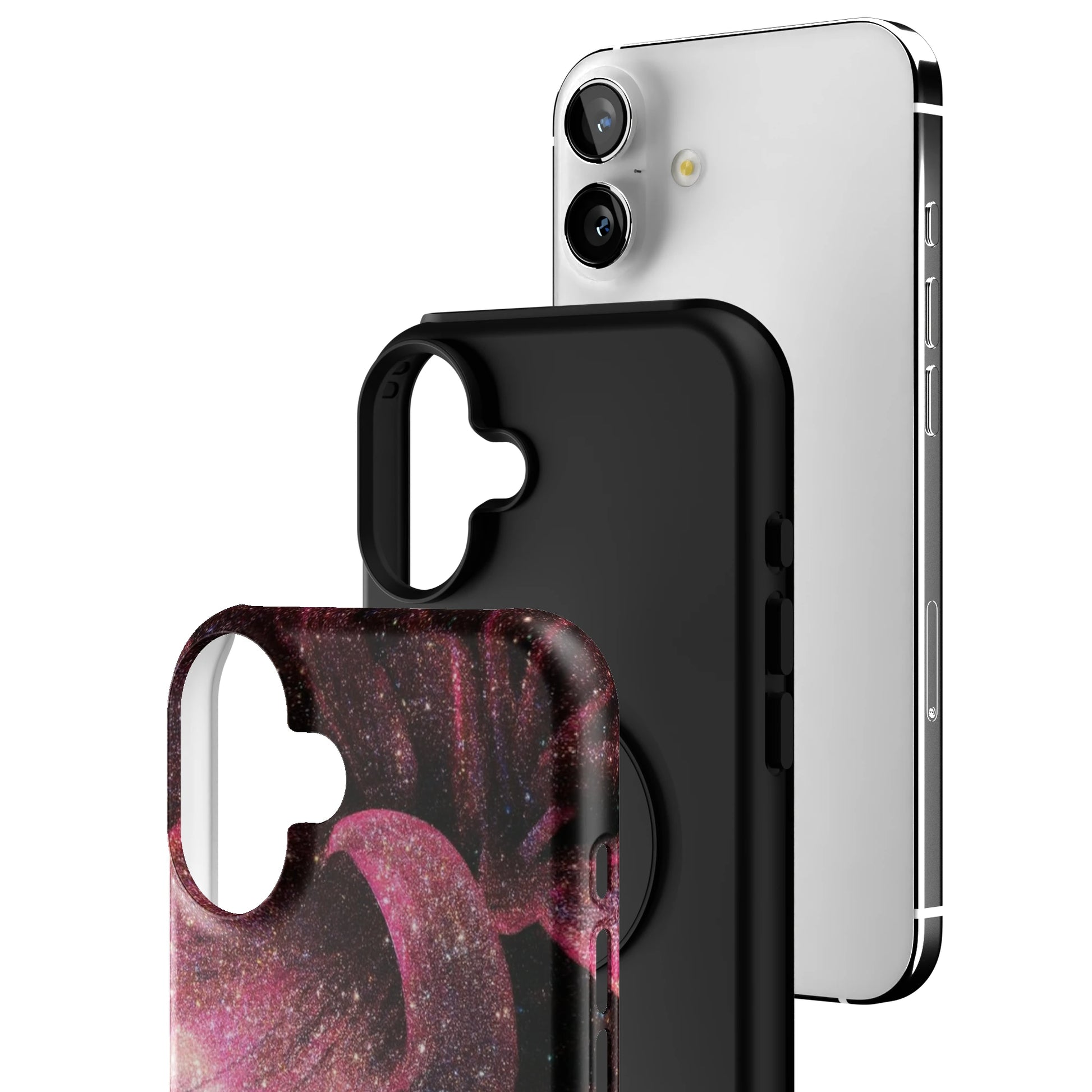 Garnet Bloom iPhone Case gallery - Iphone_16_Mini_Air_Plus_3