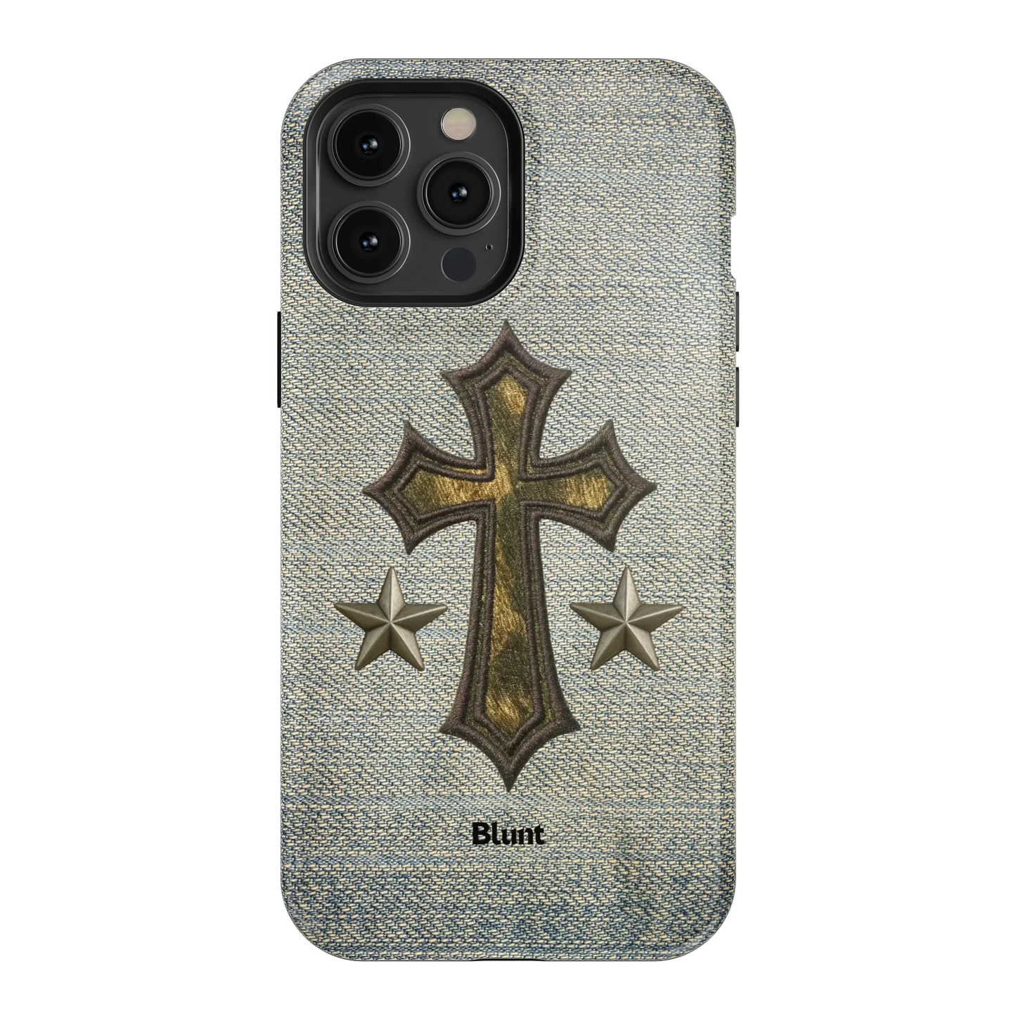 Denim Faith iPhone Case