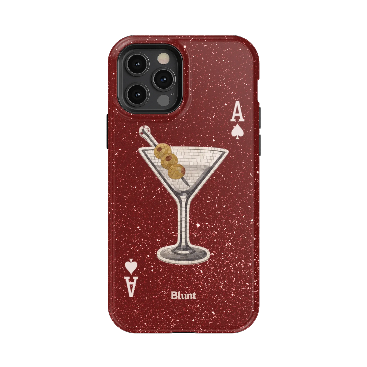 Red Dirty Martini iPhone Case